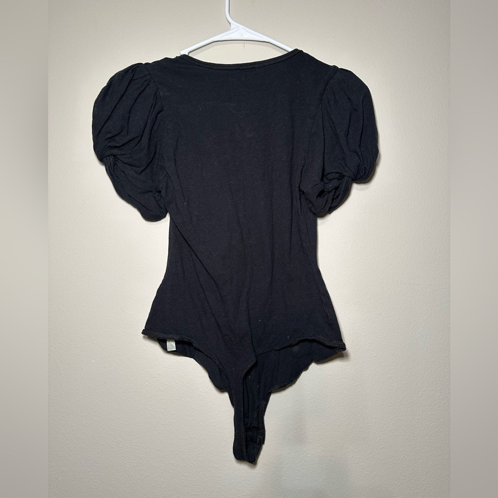 Free People Puff Sleeve Bodysuit - Picture 3 of 3